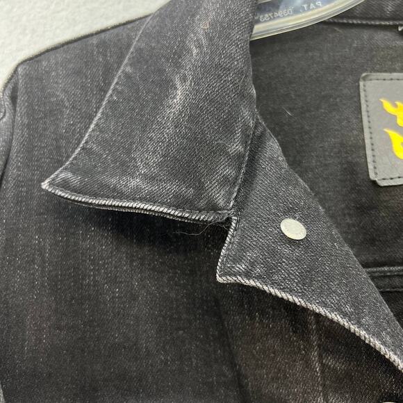 AE X Young Money Unisex Black Denim Jacket - Picture 4 of 15